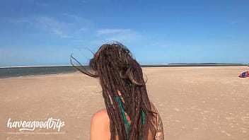 Praia Deserta? Vamos fuder por aqui entandatildeo - Dread Hot