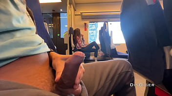 a stranger girl jerked off and sucked me in the train in public