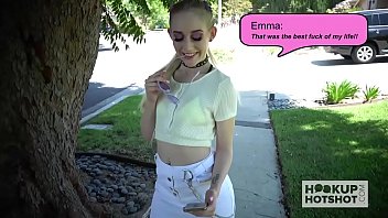 Blonde babe Emma Starletto goes on second rough online date
